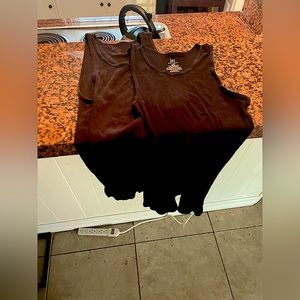 blank tank tops, pack of 2 siz L